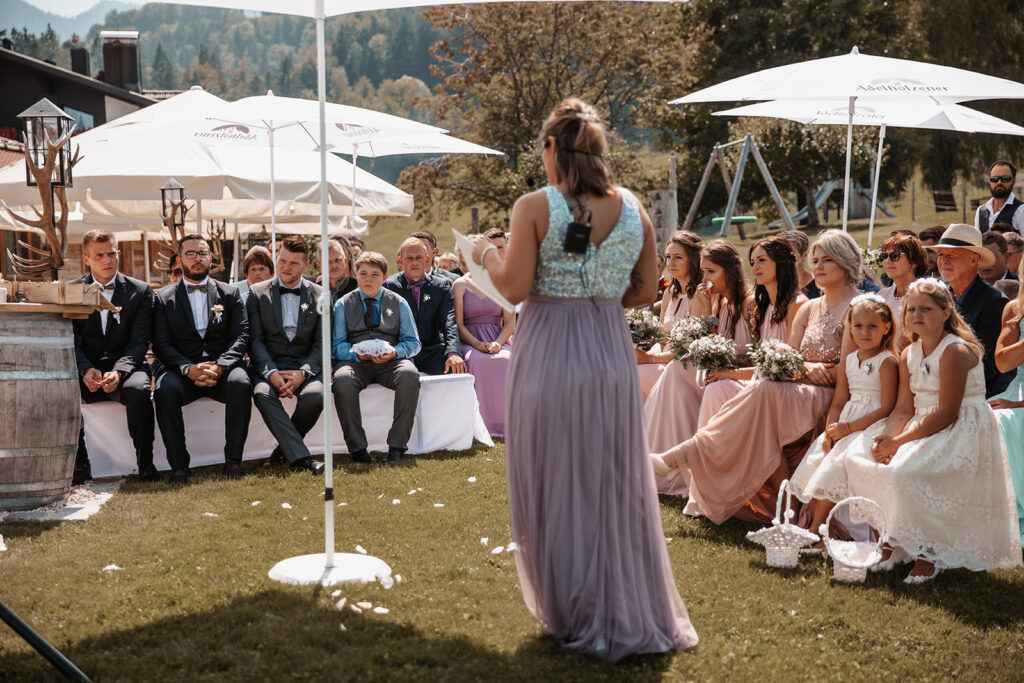 Caro & Nico Hochzeit Freie Trauung - Hochzeitsrednerin & Traurednerin Chiemsee